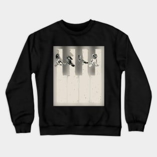 abbey road parody Crewneck Sweatshirt